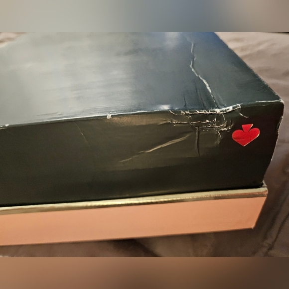 Kate Spade Pink Empty Gift Box Green Tissue Paper Dust Bag Shopping Set Boots - Picture 15 of 15